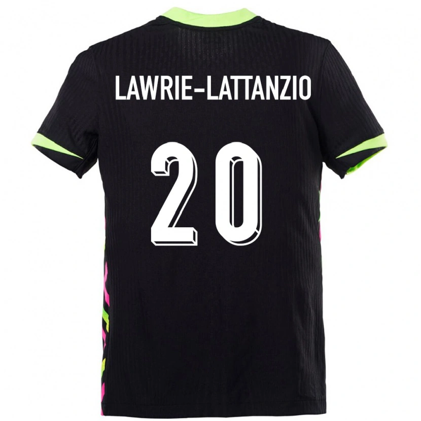 Danxen Børn Australien Luis Lawrie Lattanzio #20 Mørkeblå Udebane Spillertrøjer 24-26 Trøje T-Shirt