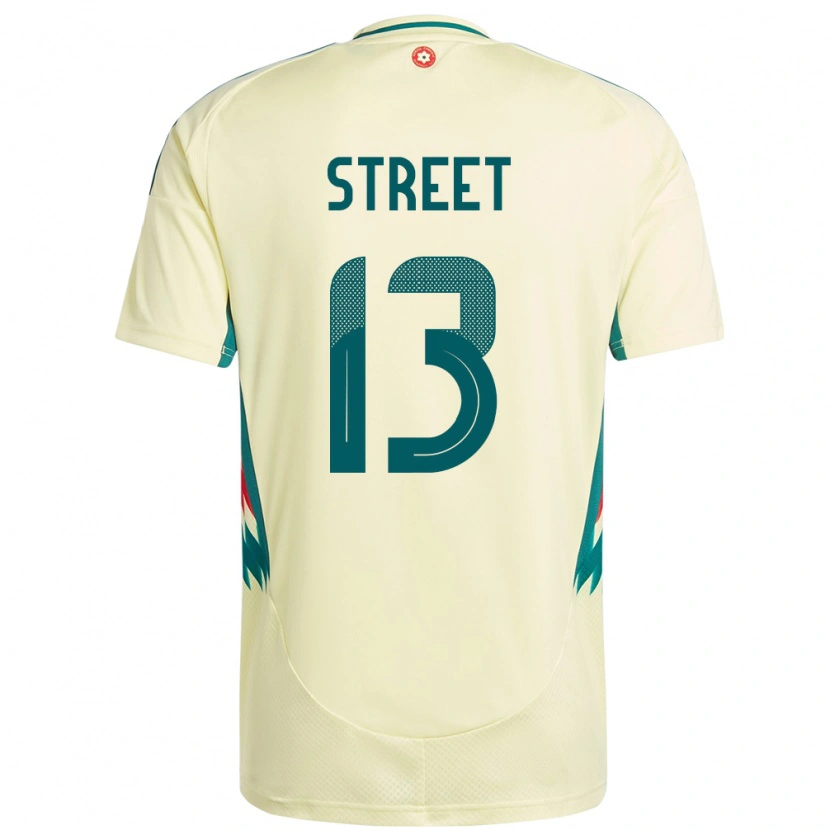 Danxen Børn Wales Charlie Street #13 Beige Gul Udebane Spillertrøjer 24-26 Trøje T-Shirt