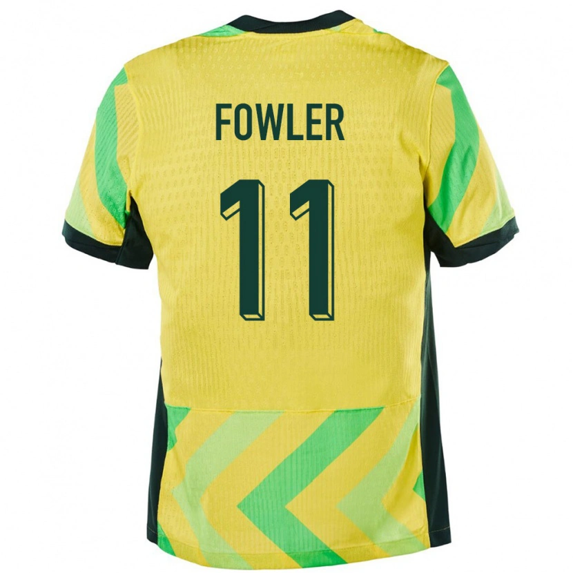 Danxen Mænd Australien Mary Fowler #11 Gylden Hjemmebane Spillertrøjer 24-26 Trøje T-Shirt