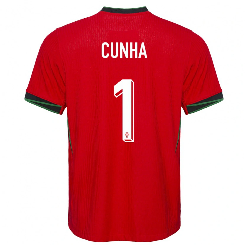 Danxen Mænd Portugal Romário Cunha #1 Rød Hjemmebane Spillertrøjer 24-26 Trøje T-Shirt