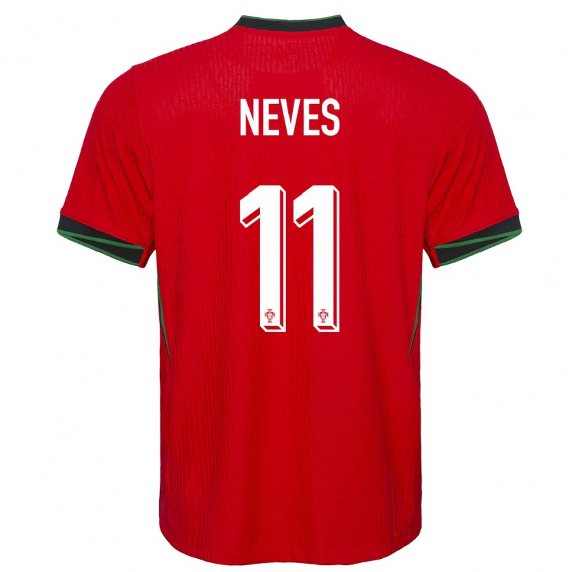Danxen Mænd Portugal Bernardo Neves #11 Rød Hjemmebane Spillertrøjer 24-26 Trøje T-Shirt