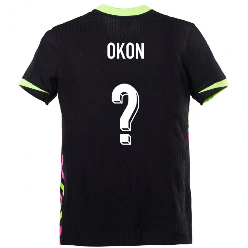 Danxen Mænd Australien Paul Okon #0 Mørkeblå Udebane Spillertrøjer 24-26 Trøje T-Shirt