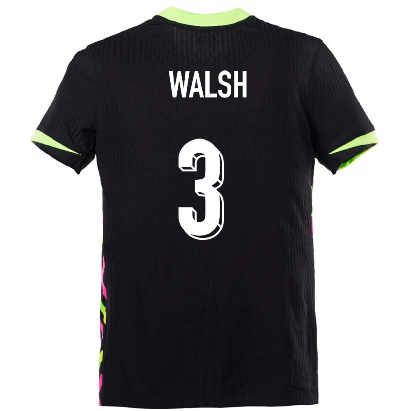 Danxen Mænd Australien Daniel Walsh #3 Mørkeblå Udebane Spillertrøjer 24-26 Trøje T-Shirt