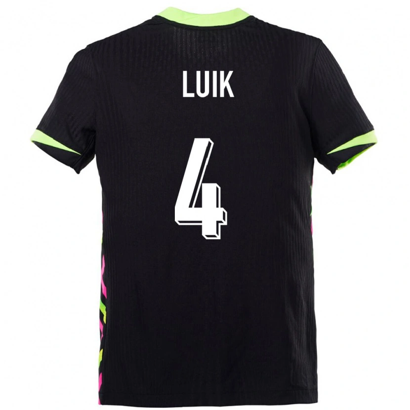 Danxen Mænd Australien Aivi Luik #4 Mørkeblå Udebane Spillertrøjer 24-26 Trøje T-Shirt