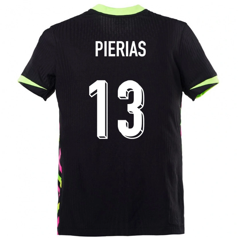 Danxen Mænd Australien Dylan Pierias #13 Mørkeblå Udebane Spillertrøjer 24-26 Trøje T-Shirt