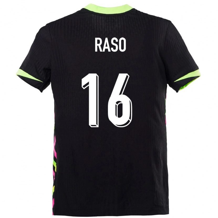 Danxen Mænd Australien Hayley Raso #16 Mørkeblå Udebane Spillertrøjer 24-26 Trøje T-Shirt