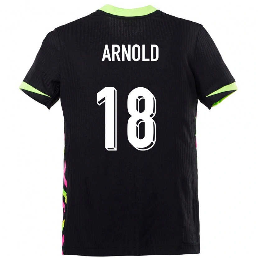 Danxen Mænd Australien Mackenzie Arnold #18 Mørkeblå Udebane Spillertrøjer 24-26 Trøje T-Shirt