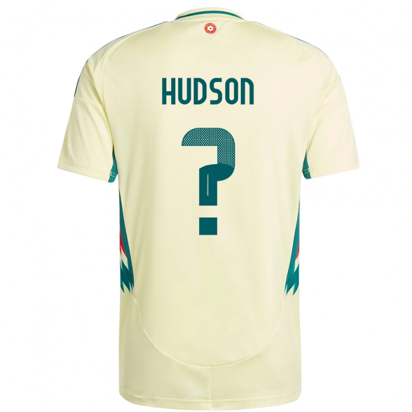 Danxen Mænd Wales Max Hudson #0 Beige Gul Udebane Spillertrøjer 24-26 Trøje T-Shirt