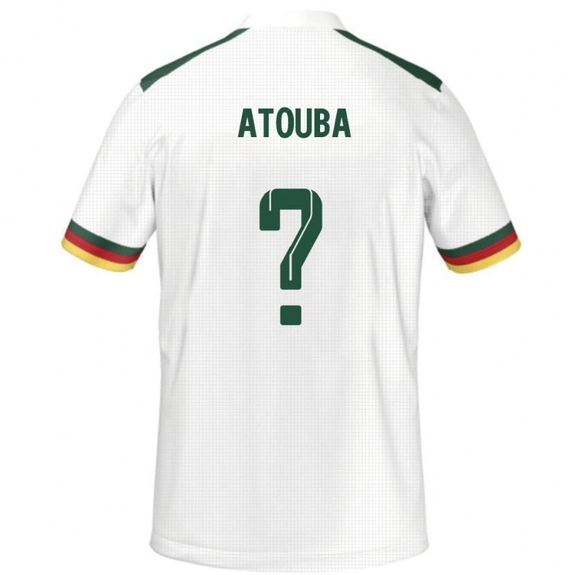 Danxen Mænd Cameroun Jordan Atouba #0 Hvid Udebane Spillertrøjer 24-26 Trøje T-Shirt