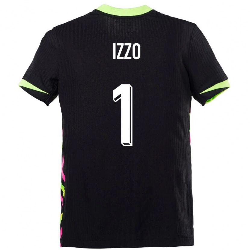 Danxen Kvinder Australien Paul Izzo #1 Mørkeblå Udebane Spillertrøjer 24-26 Trøje T-Shirt