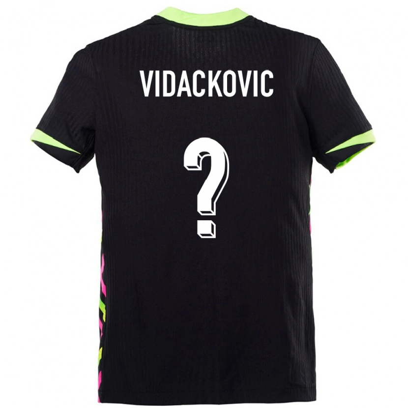 Danxen Kvinder Australien Tristan Vidackovic #0 Mørkeblå Udebane Spillertrøjer 24-26 Trøje T-Shirt