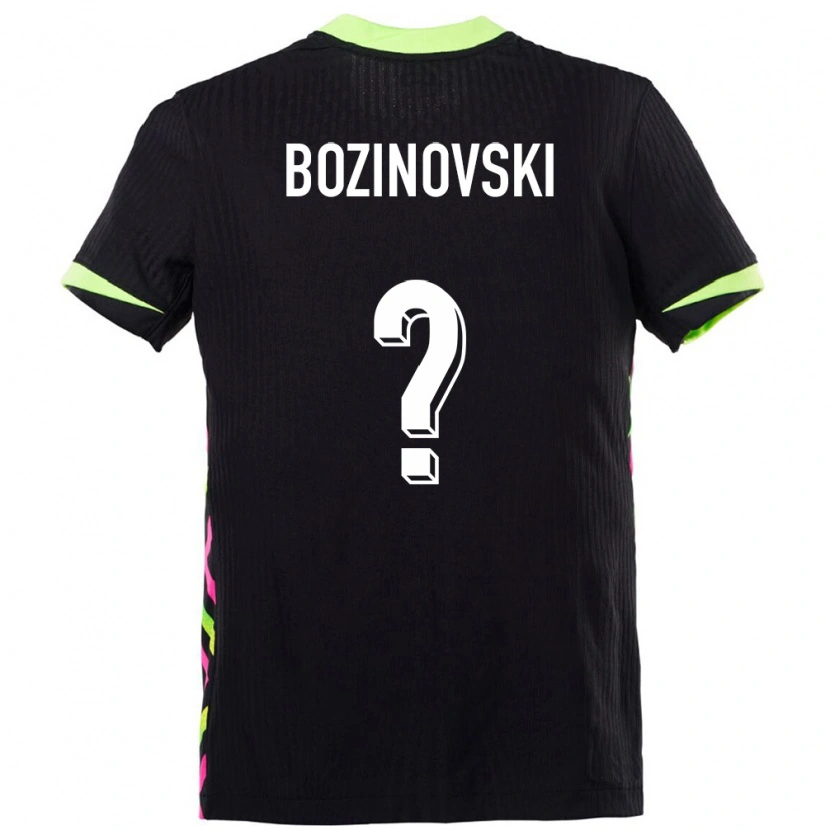Danxen Kvinder Australien Rhys Bozinovski #0 Mørkeblå Udebane Spillertrøjer 24-26 Trøje T-Shirt