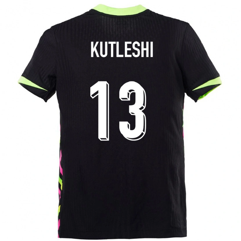 Danxen Kvinder Australien Besian Kutleshi #13 Mørkeblå Udebane Spillertrøjer 24-26 Trøje T-Shirt