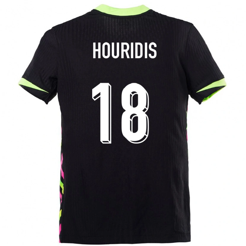 Danxen Kvinder Australien James Houridis #18 Mørkeblå Udebane Spillertrøjer 24-26 Trøje T-Shirt