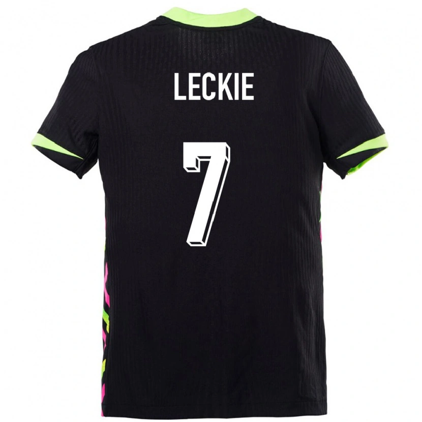 Danxen Kvinder Australien Mathew Leckie #7 Mørkeblå Udebane Spillertrøjer 24-26 Trøje T-Shirt