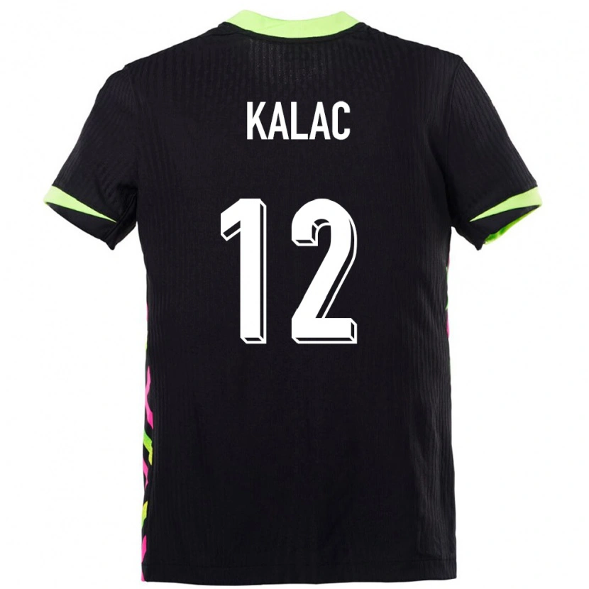 Danxen Kvinder Australien Oliver Kalac #12 Mørkeblå Udebane Spillertrøjer 24-26 Trøje T-Shirt