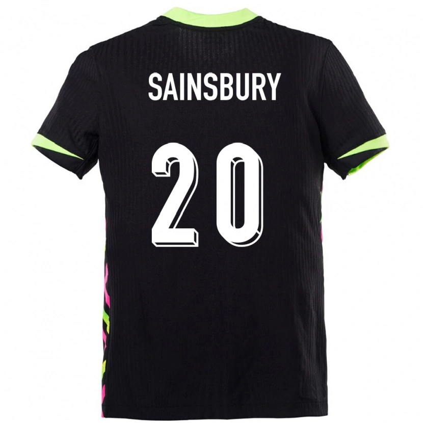 Danxen Kvinder Australien Trent Sainsbury #20 Mørkeblå Udebane Spillertrøjer 24-26 Trøje T-Shirt