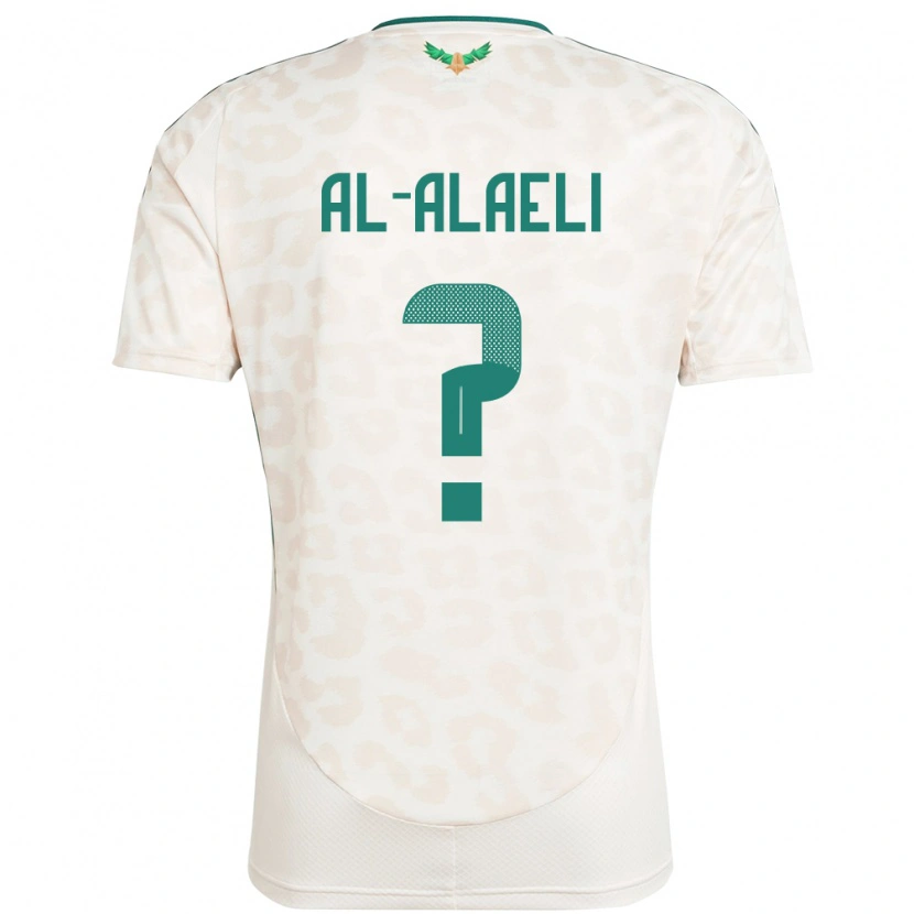 Danxen Kvinder Saudi-Arabien Mishal Al-Alaeli #0 Hvid Udebane Spillertrøjer 24-26 Trøje T-Shirt