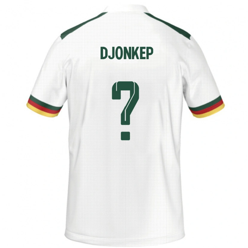 Danxen Kvinder Cameroun Harisson Djonkep #0 Hvid Udebane Spillertrøjer 24-26 Trøje T-Shirt