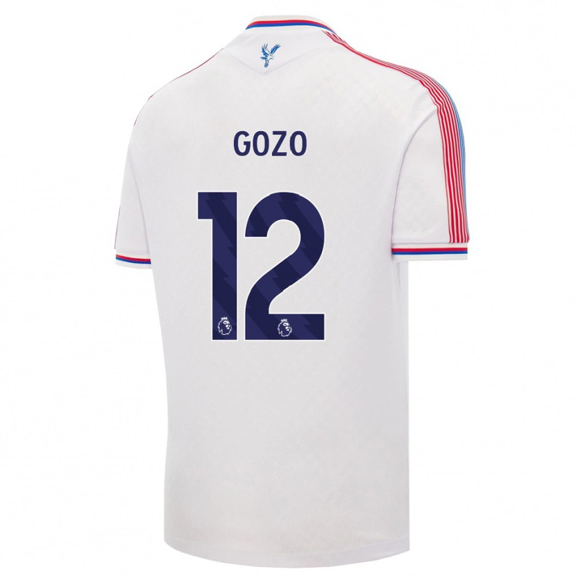 Danxen Kvinder Zavier Gozo #12 Hvid Rød Blå Hjemmebane Spillertrøjer 2026/27 Trøje T-Shirt