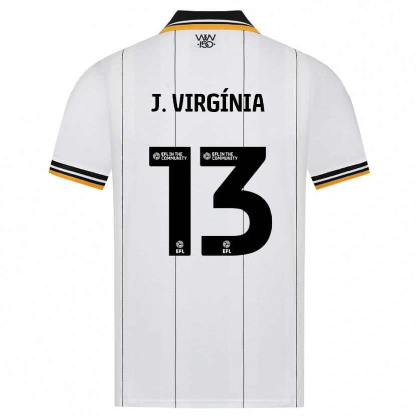 Danxen Kvinder João Virgínia #13 Orange Hvid Sort Udebane Spillertrøjer 2026/27 Trøje T-Shirt