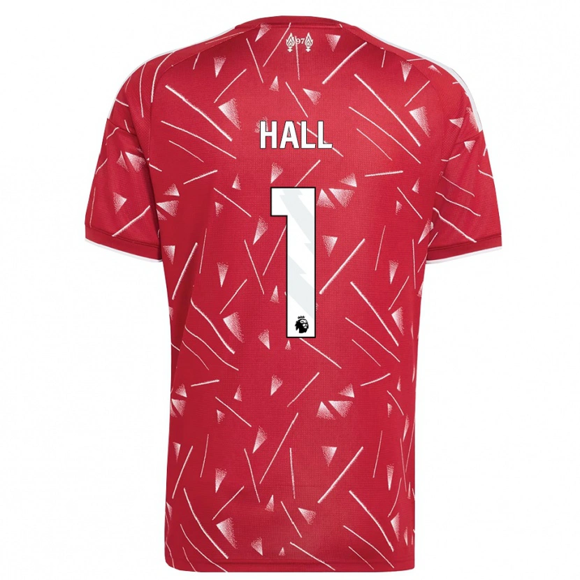 Danxen Kvinder Bailey Hall #1 Hvid Rød Hjemmebane Spillertrøjer 2026/27 Trøje T-Shirt