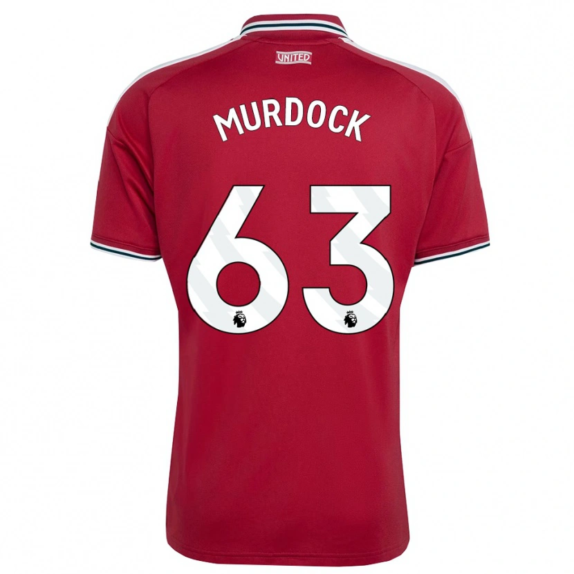 Danxen Kvinder Will Murdock #63 Rød Gul Hvid Hjemmebane Spillertrøjer 2026/27 Trøje T-Shirt