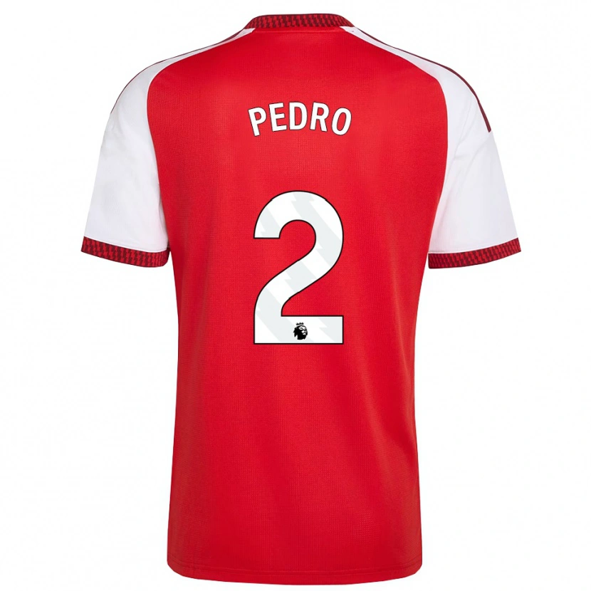 Danxen Kvinder Angelinou Pedro #2 Rød Hvid Sort Hjemmebane Spillertrøjer 2026/27 Trøje T-Shirt