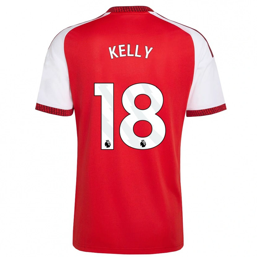 Danxen Kvinder Chloe Kelly #18 Rød Hvid Sort Hjemmebane Spillertrøjer 2026/27 Trøje T-Shirt