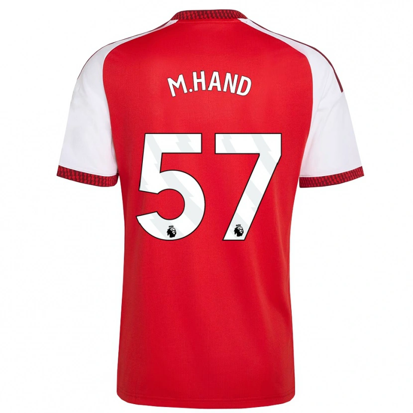 Danxen Kvinder Ismail Oulad M'hand #57 Rød Hvid Sort Hjemmebane Spillertrøjer 2026/27 Trøje T-Shirt