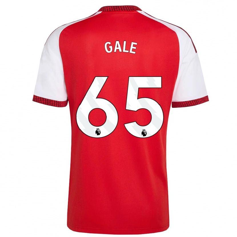 Danxen Kvinder Jessie Gale #65 Rød Hvid Sort Hjemmebane Spillertrøjer 2026/27 Trøje T-Shirt
