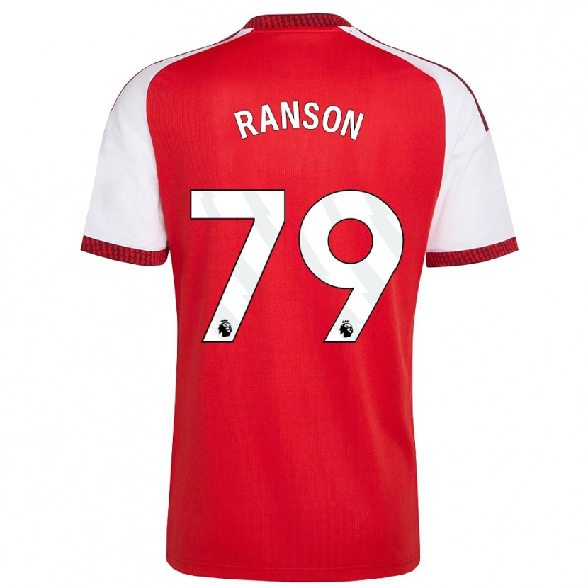 Danxen Kvinder Khari Ranson #79 Rød Hvid Sort Hjemmebane Spillertrøjer 2026/27 Trøje T-Shirt