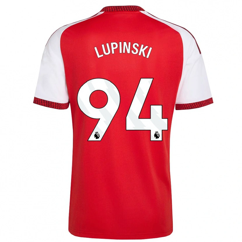 Danxen Kvinder Remi Lupinski #94 Rød Hvid Sort Hjemmebane Spillertrøjer 2026/27 Trøje T-Shirt