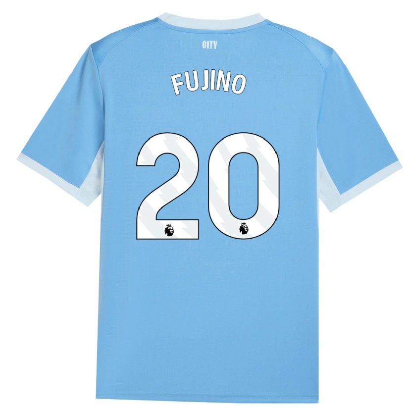 Danxen Kvinder Aoba Fujino #20 Lyshimmelblå Hvid Hjemmebane Spillertrøjer 2026/27 Trøje T-Shirt