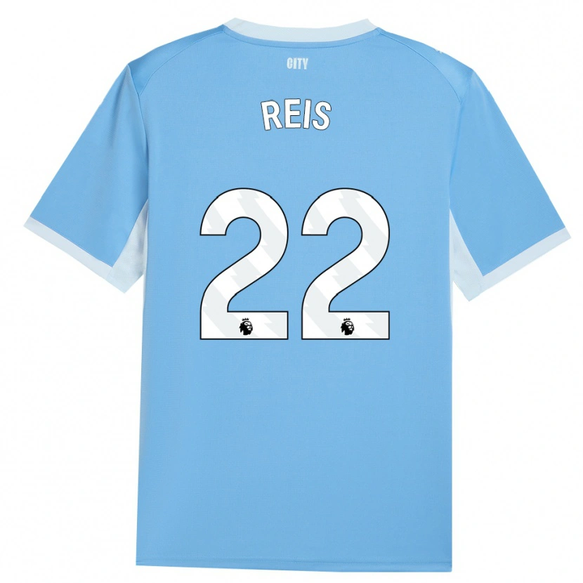 Danxen Kvinder Vitor Reis #22 Lyshimmelblå Hvid Hjemmebane Spillertrøjer 2026/27 Trøje T-Shirt