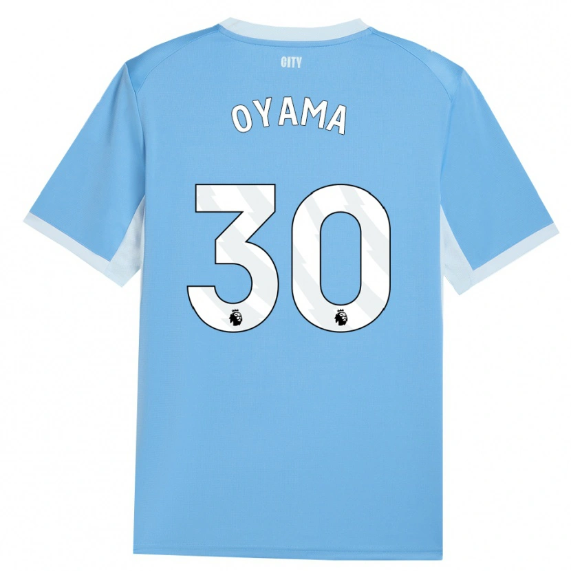 Danxen Kvinder Aemu Oyama #30 Lyshimmelblå Hvid Hjemmebane Spillertrøjer 2026/27 Trøje T-Shirt