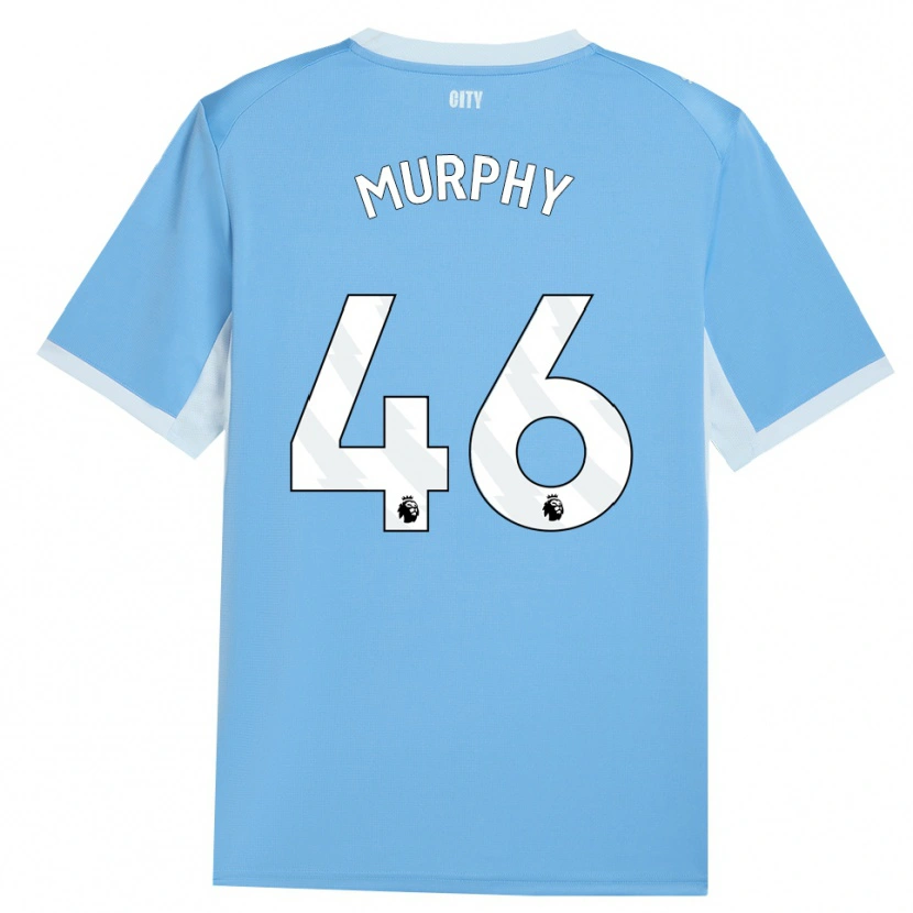 Danxen Kvinder Lily Murphy #46 Lyshimmelblå Hvid Hjemmebane Spillertrøjer 2026/27 Trøje T-Shirt