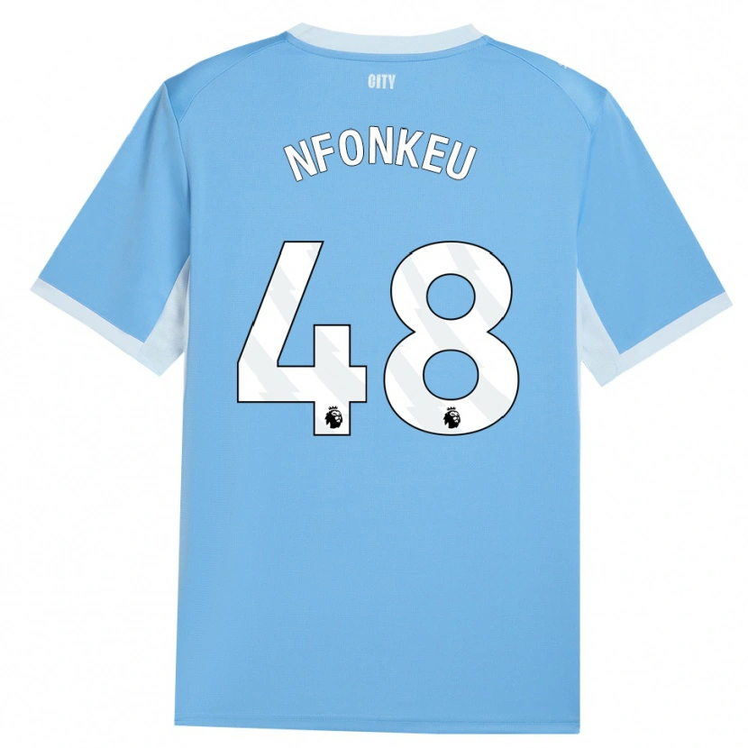 Danxen Kvinder Brooklyn Nfonkeu #48 Lyshimmelblå Hvid Hjemmebane Spillertrøjer 2026/27 Trøje T-Shirt