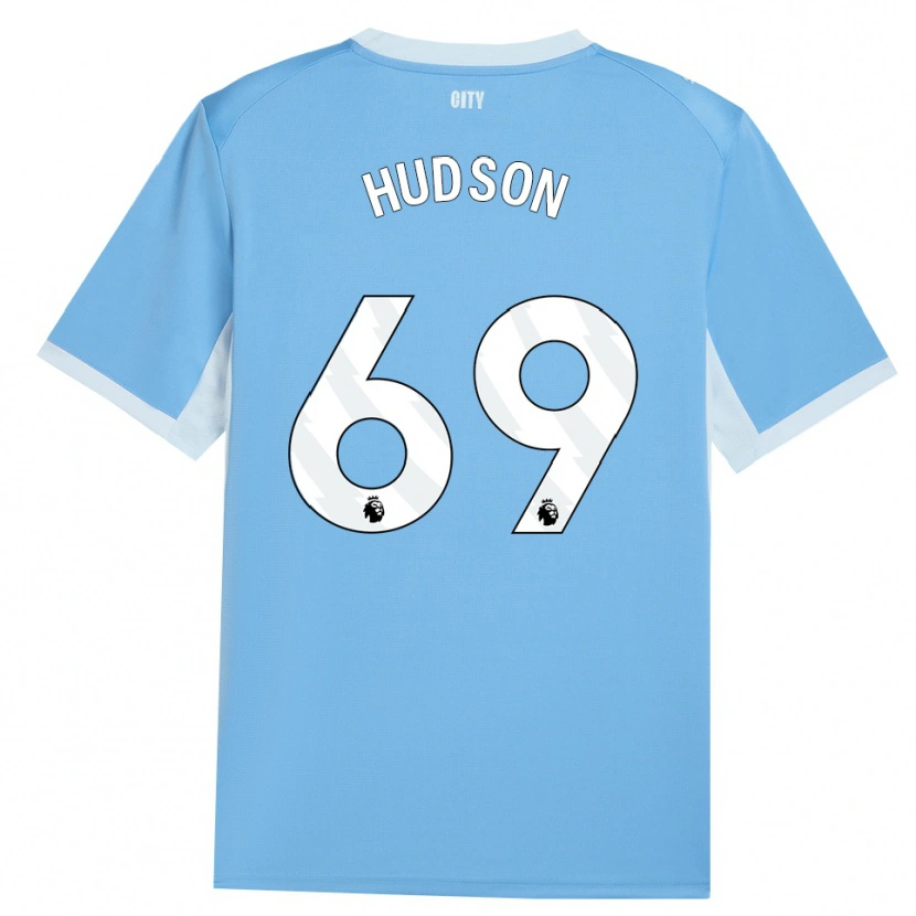 Danxen Kvinder Max Hudson #69 Lyshimmelblå Hvid Hjemmebane Spillertrøjer 2026/27 Trøje T-Shirt