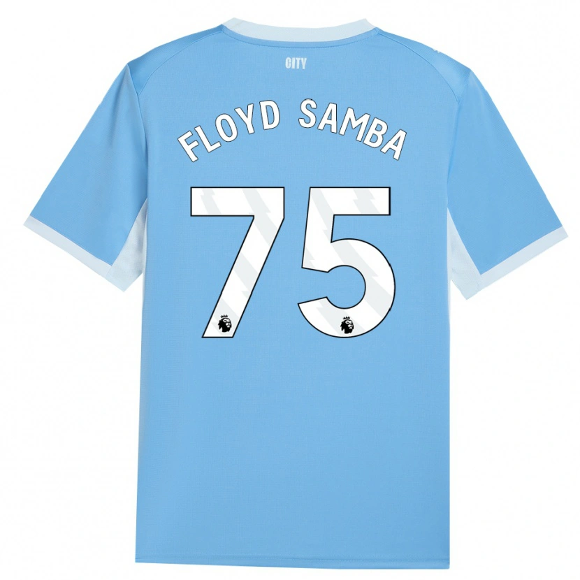 Danxen Kvinder Floyd Samba #75 Lyshimmelblå Hvid Hjemmebane Spillertrøjer 2026/27 Trøje T-Shirt
