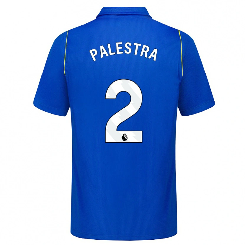 Danxen Kvinder Marco Palestra #2 Blå Gul Hjemmebane Spillertrøjer 2026/27 Trøje T-Shirt