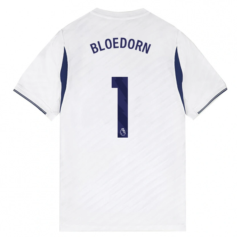 Danxen Kvinder Carey Bloedorn #1 Hvid Rød Lilla Hjemmebane Spillertrøjer 2026/27 Trøje T-Shirt