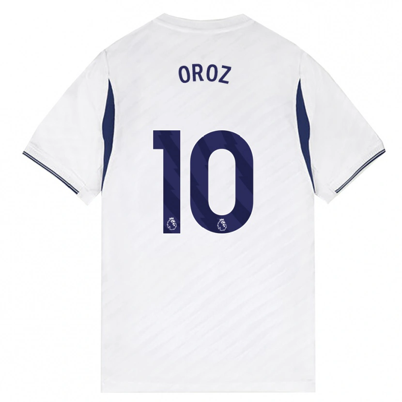 Danxen Kvinder Maite Oroz #10 Hvid Rød Lilla Hjemmebane Spillertrøjer 2026/27 Trøje T-Shirt