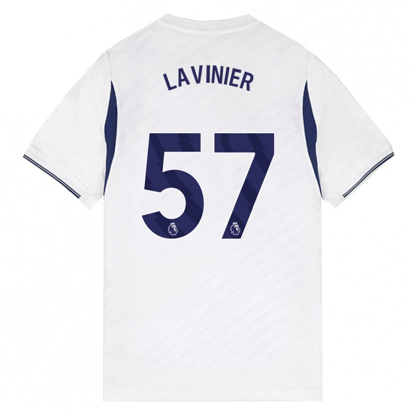 Danxen Kvinder Marcel Lavinier #57 Hvid Rød Lilla Hjemmebane Spillertrøjer 2026/27 Trøje T-Shirt