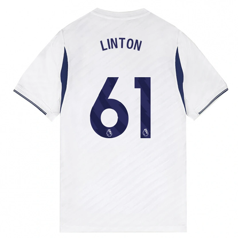 Danxen Kvinder Jahziah Linton #61 Hvid Rød Lilla Hjemmebane Spillertrøjer 2026/27 Trøje T-Shirt