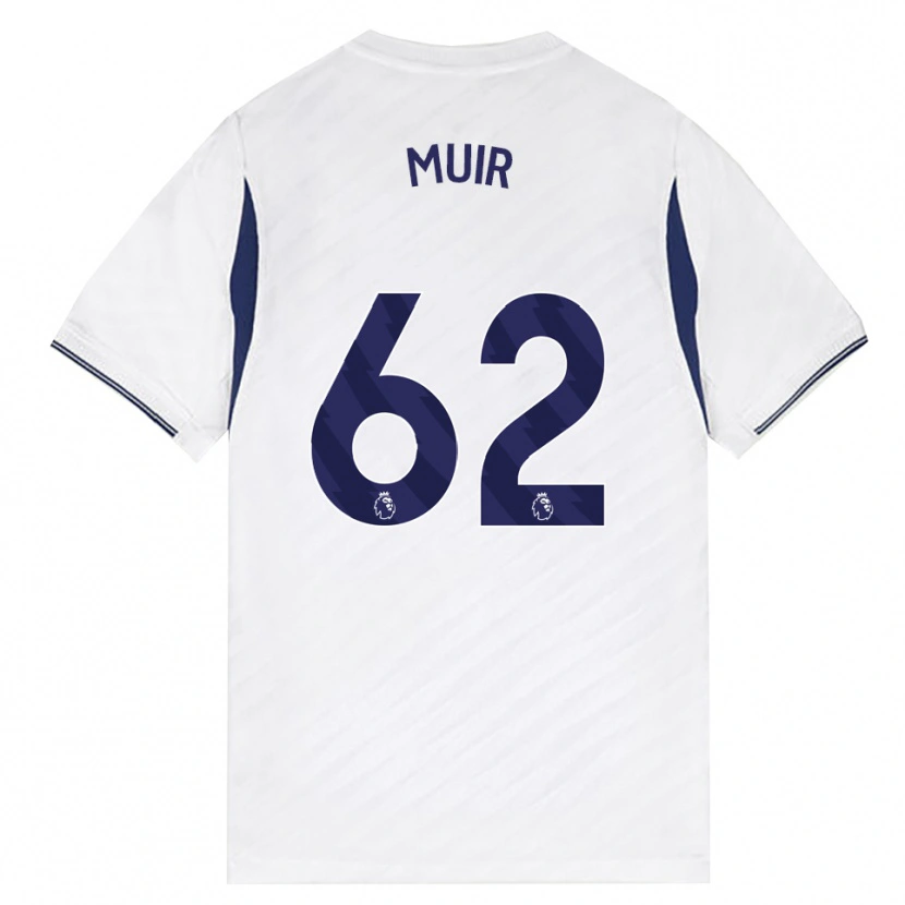 Danxen Kvinder Marqes Muir #62 Hvid Rød Lilla Hjemmebane Spillertrøjer 2026/27 Trøje T-Shirt