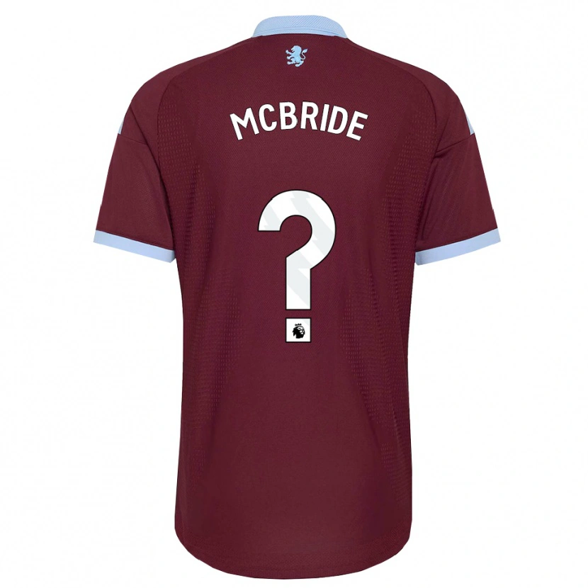 Danxen Kvinder Caolan Mcbride #0 Kornblomstblå Vinrød Hjemmebane Spillertrøjer 2026/27 Trøje T-Shirt