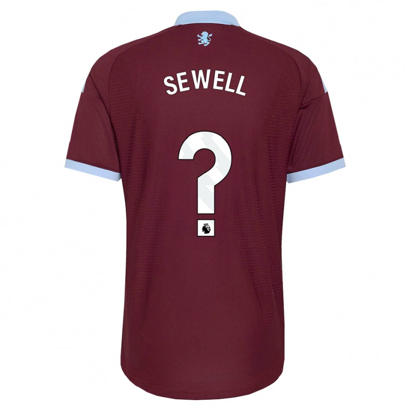 Danxen Kvinder Dewain Sewell #0 Kornblomstblå Vinrød Hjemmebane Spillertrøjer 2026/27 Trøje T-Shirt