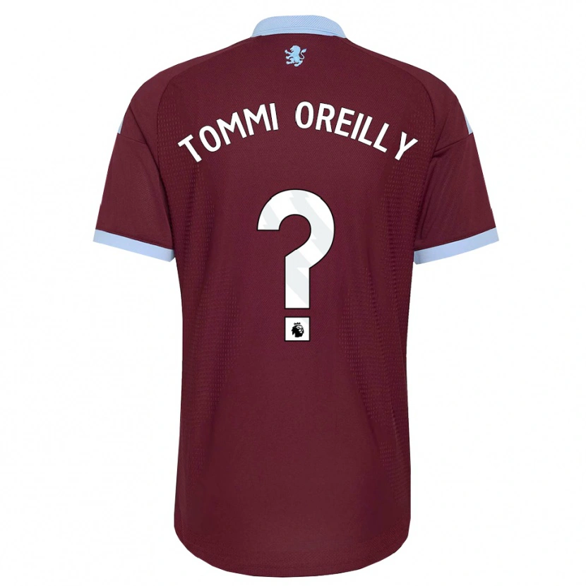 Danxen Kvinder Tommi Oreilly #0 Kornblomstblå Vinrød Hjemmebane Spillertrøjer 2026/27 Trøje T-Shirt