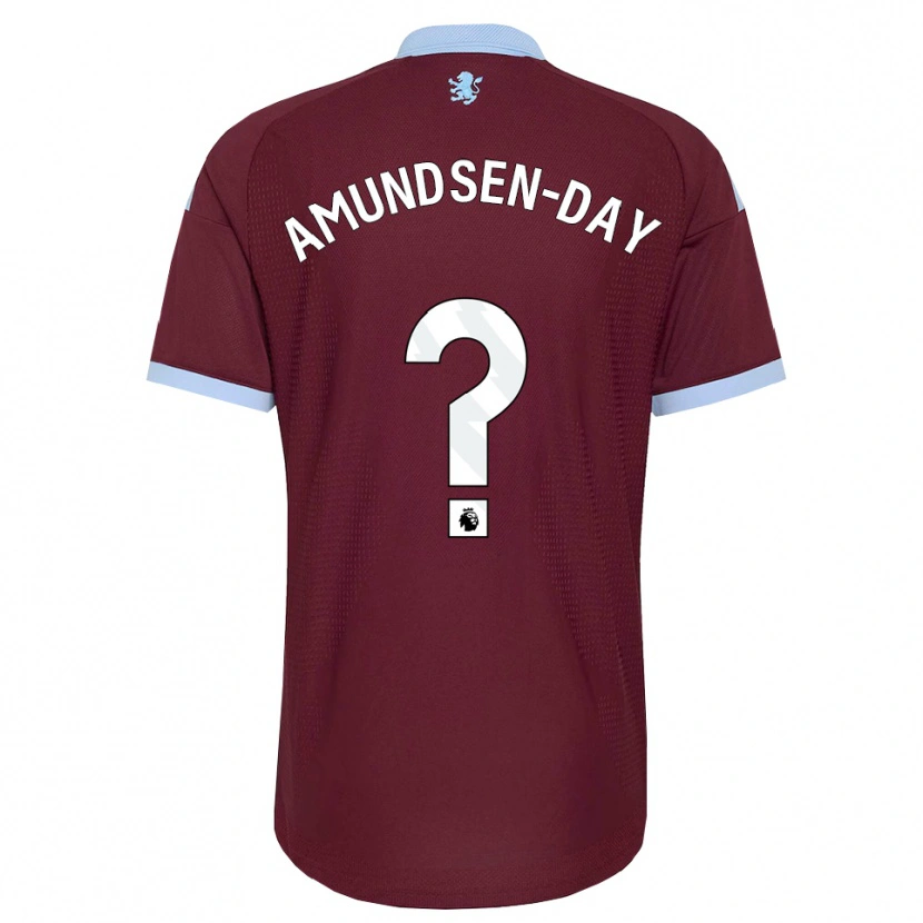 Danxen Kvinder Ethan Amundsen-Day #0 Kornblomstblå Vinrød Hjemmebane Spillertrøjer 2026/27 Trøje T-Shirt